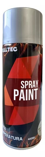 Pintura Spray Fulltec Negro alta temperatura